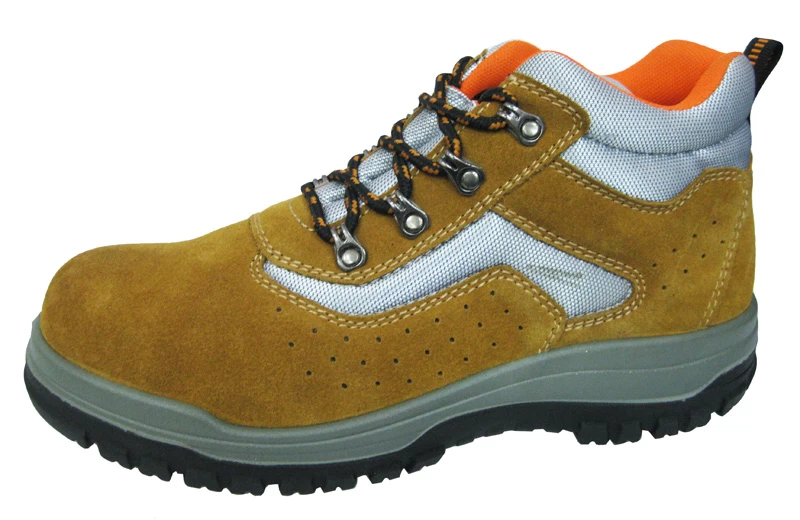 0168 Cow split suede leather sport work shoes