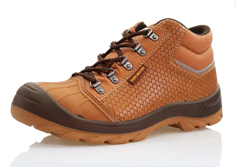 0184-1 High Knöchel Tiger Master Brand Steel Toe Safety Shoes