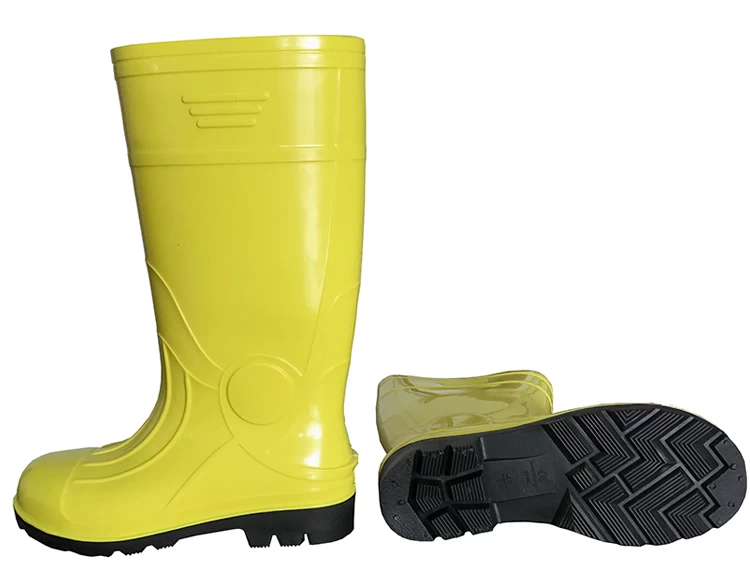Sicurezza degli stivali da pioggia scintillanti in acciaio 100Y nuovo stile