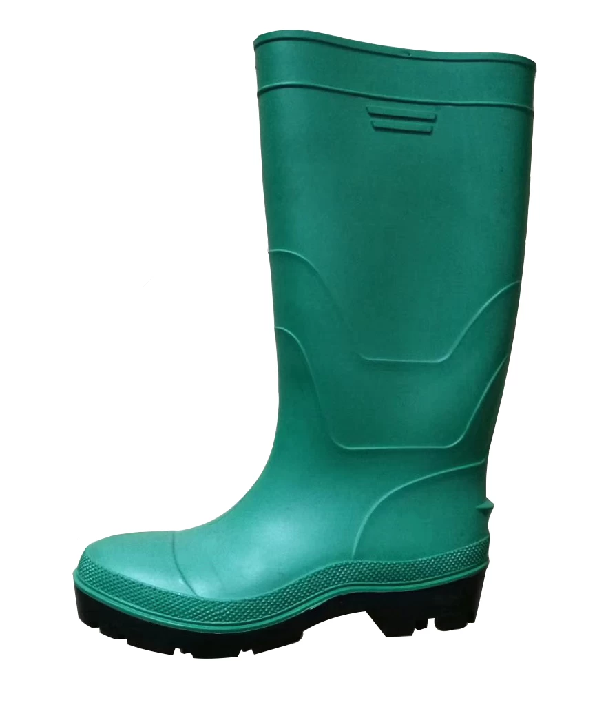 Botas de lluvia de seguridad verdes 109-G