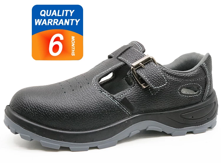 352 toe cap de couro de couro deltaplus único sandália de verão sapatos de segurança trabalho