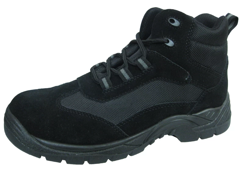 5030 metal free suede leather sport style safety shoes