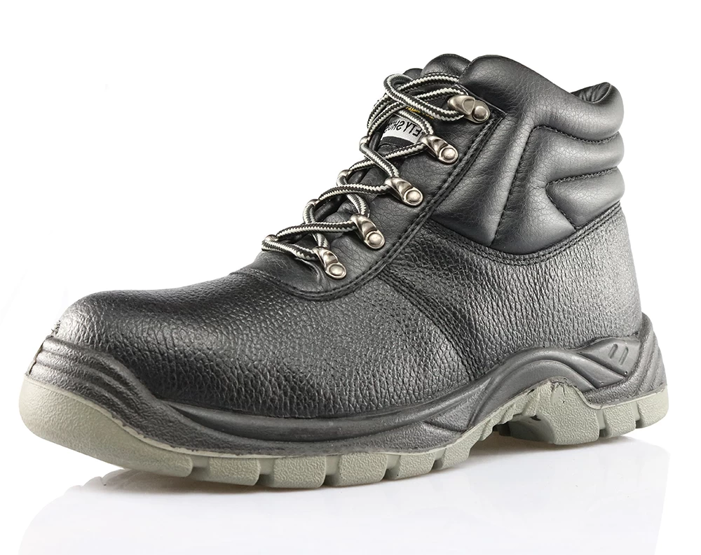 5059 high ankle genuine leather work safety boots for men