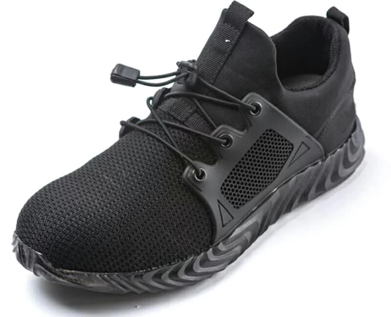 709 Zapatillas antideslizantes ligeras y transpirables con flexibilidad zapatos de seguridad puntera de acero