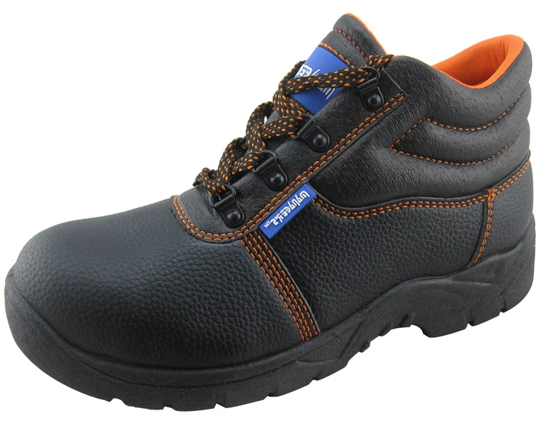 Artificial leather PVC sole cheap manager brand safety shoes