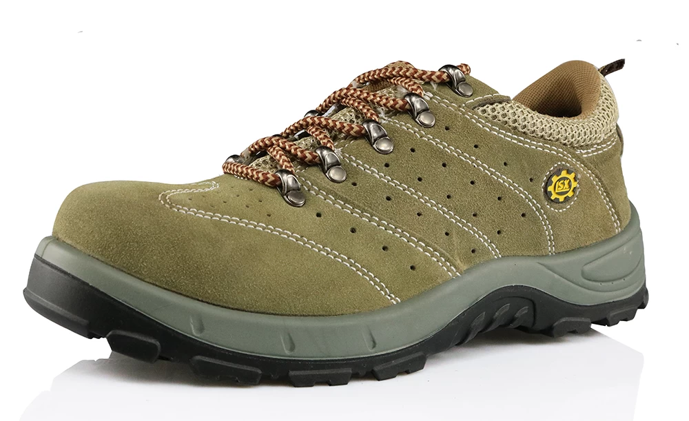 DTA008 suede leather sport safety shoes