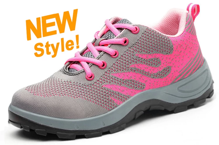 DTA017 new pu injection fashion sport women safety shoes