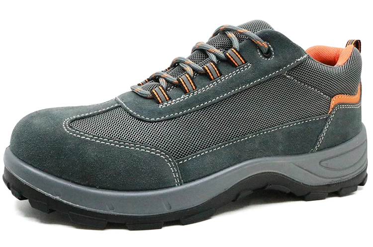 DTA031 resistente ao óleo anti-estática respirável sapatos de segurança esporte biqueira de aço