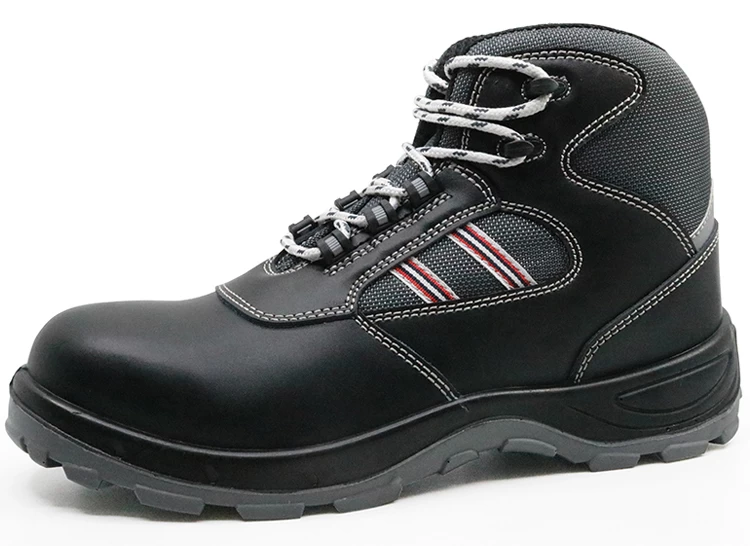 DTA032H non slip anti static leather construction safety boots steel toe