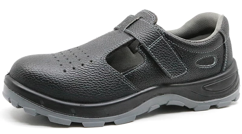 DTA035 antiderrapante anti-estática respirável sandália de verão sapatos de segurança
