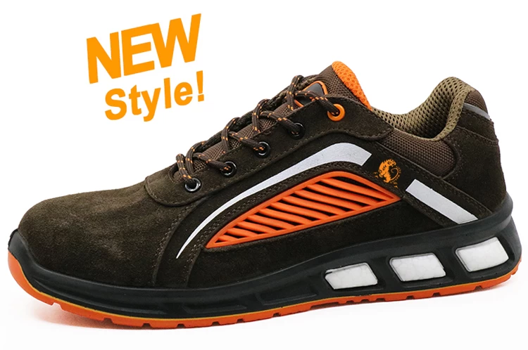 ETPU14 new fiberglass toe cap kevlar mid sole fashionable safety shoes sport
