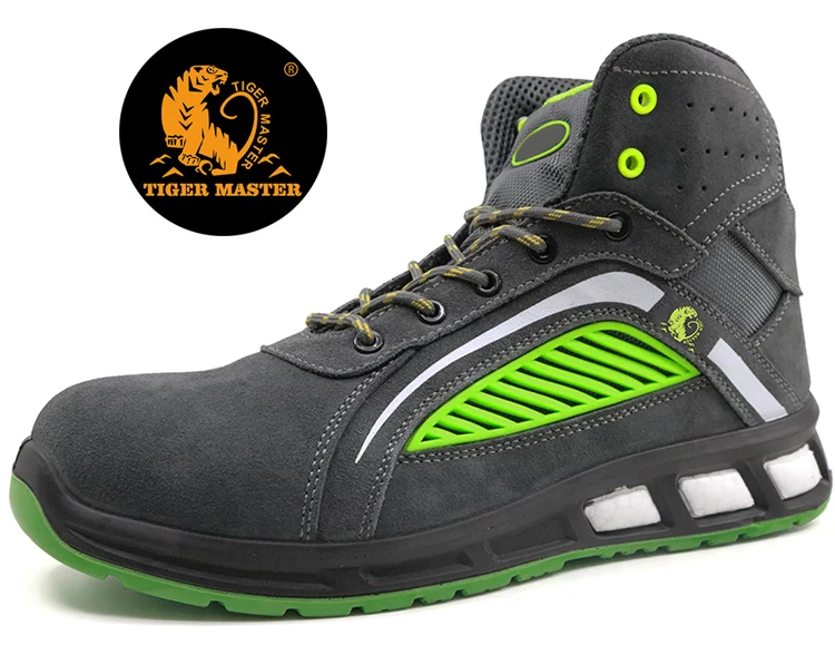 ETPU21 CE approved oil resistant fiberglass toe sport safety boots men