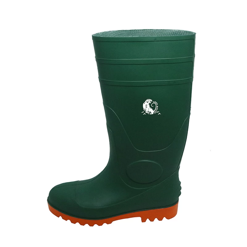 GOS have CE certificate PVC safety rain boots for work