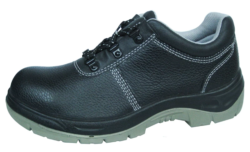 HS1013 Cow split leather pu sole work shoes