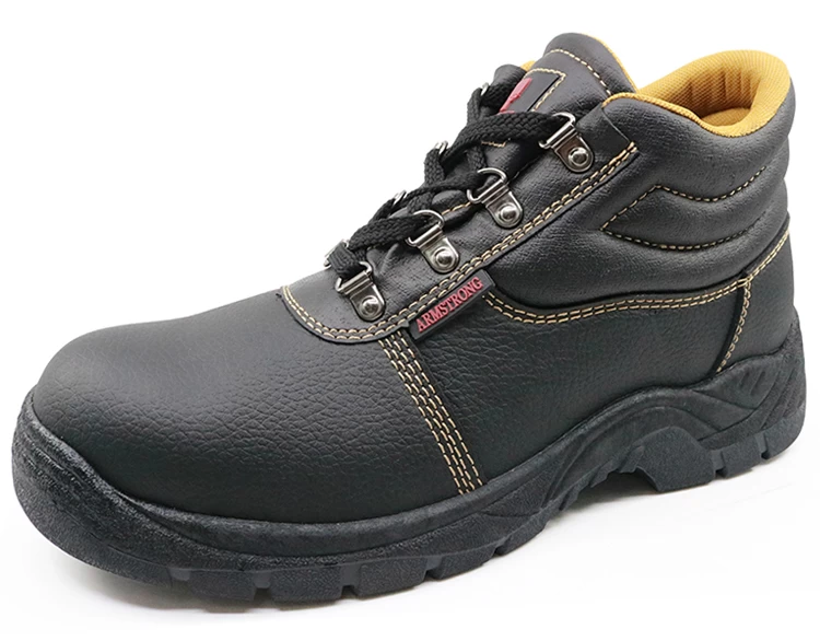 HS5005 PVC injection cheap steel toe cap armstrong safety shoes