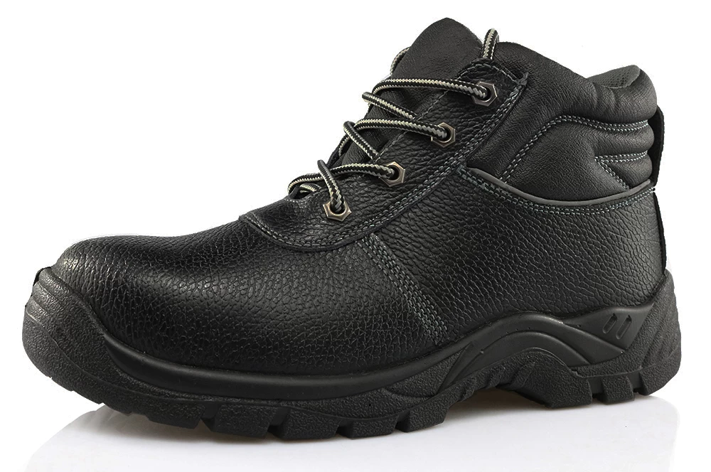HS5020 Black Steel Toe Industrial work shoes