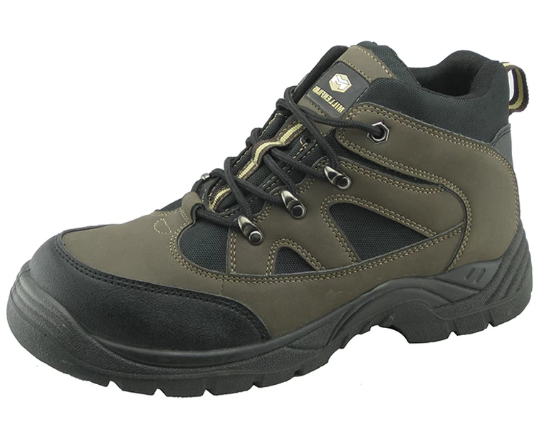 热卖米勒钢品牌PU磨砂革PU鞋底的运动鞋安全