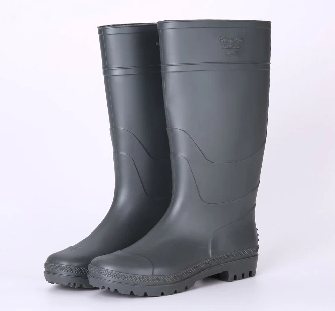 KGGN high ankle non safety pvc rain boots