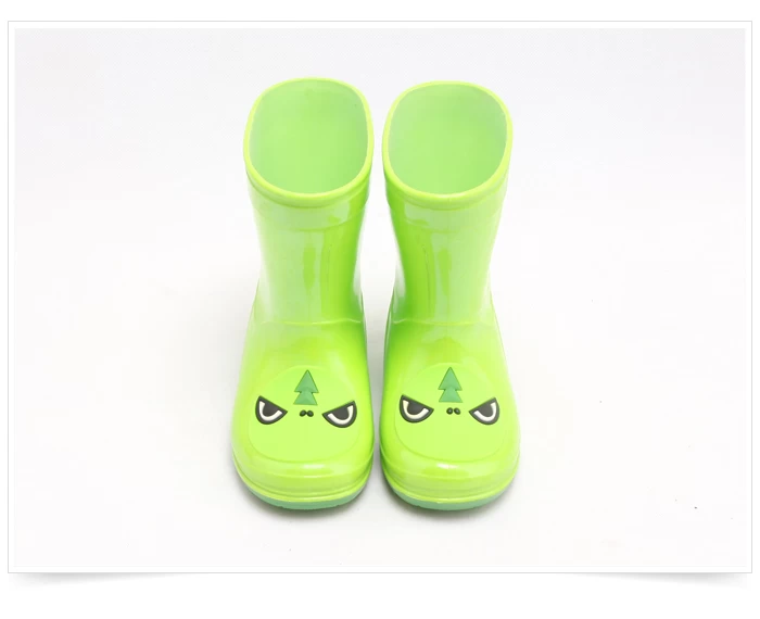 KRB-003 bottes de pluie en PVC de mode mignon coloré pour des gosses