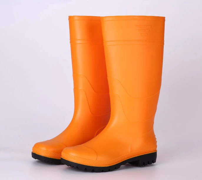 KYBN amarelo botas de pvc wellington