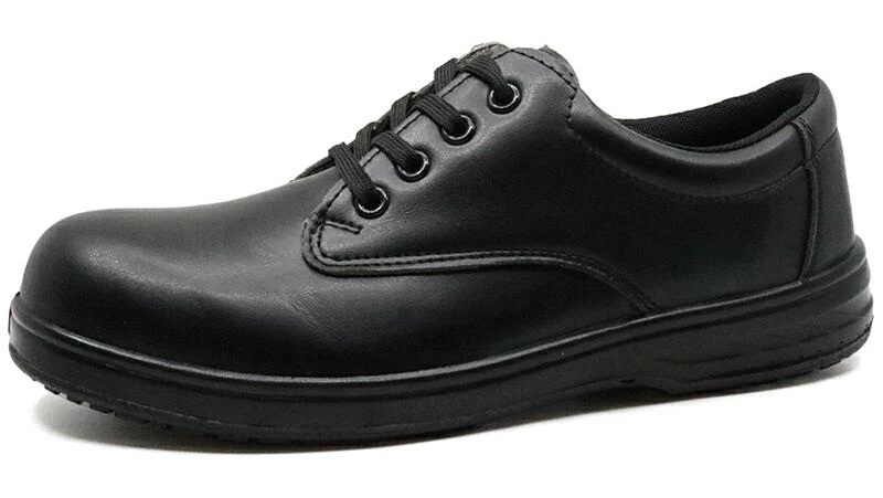 M008 Черная металлическая композитная защитная обувь без проколов
