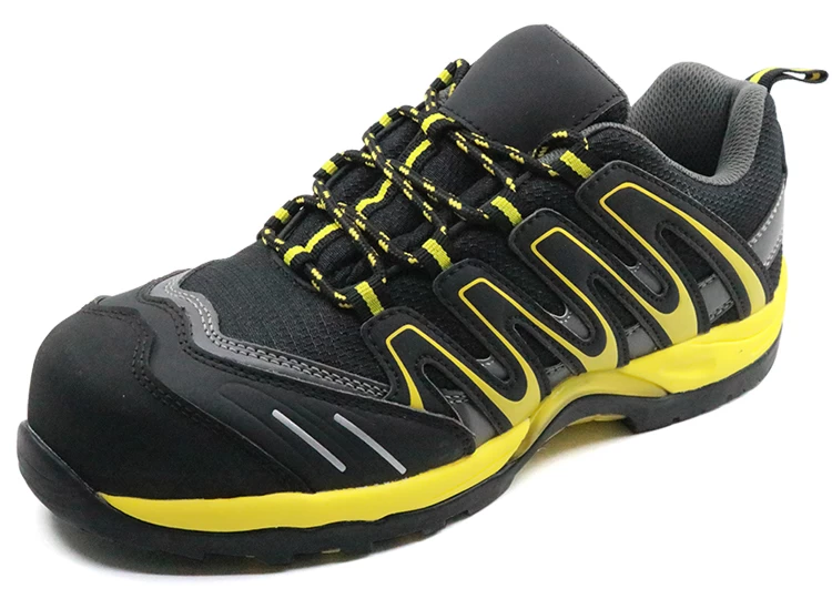 Metal free composite toe cap dielectric safety shoes sport