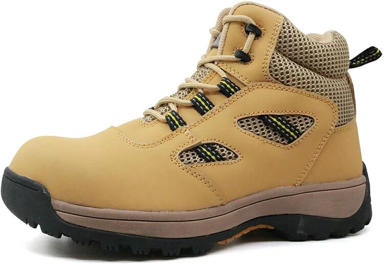 RB1202 oil resistant rubber sole steel toe cap industrial safety boots men