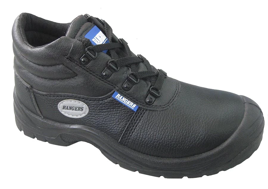Rangers leather safety shoes for pakistan market