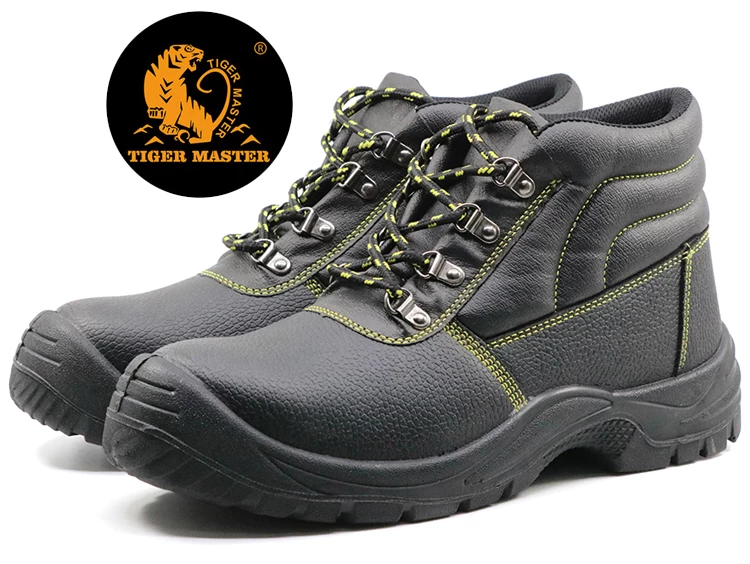SD3020 steel toe cap industrial safety shoes Black