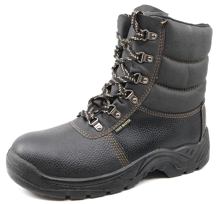 SD5065 high ankle tiger master brand steel toe leather safety boots men
