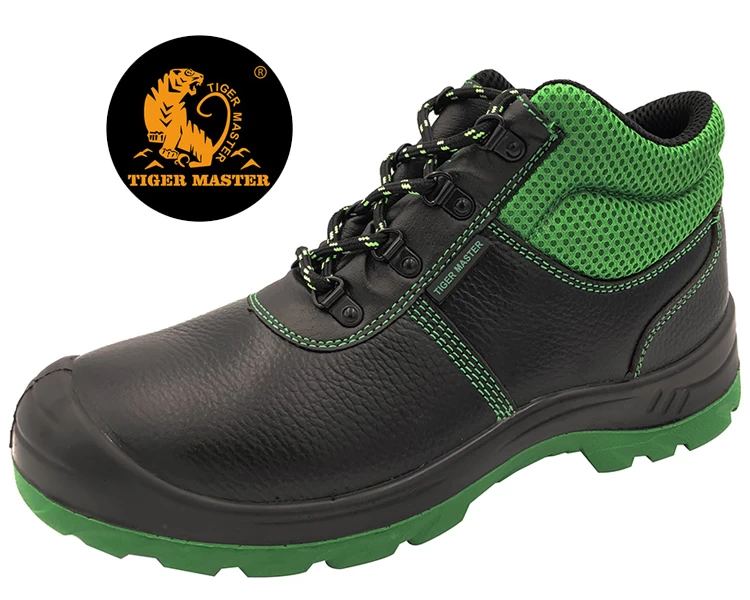 SJ0185 zapatos de trabajo de seguridad de la marca Tiger Master con puntera de acero