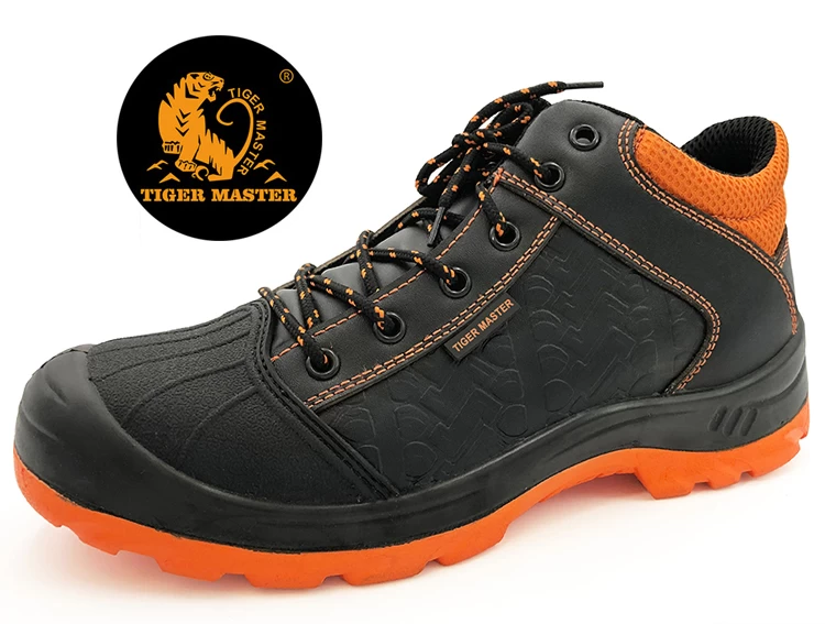 SJ0187 검은 안전 조깅장 단독 편안한 안전 신발 산업
