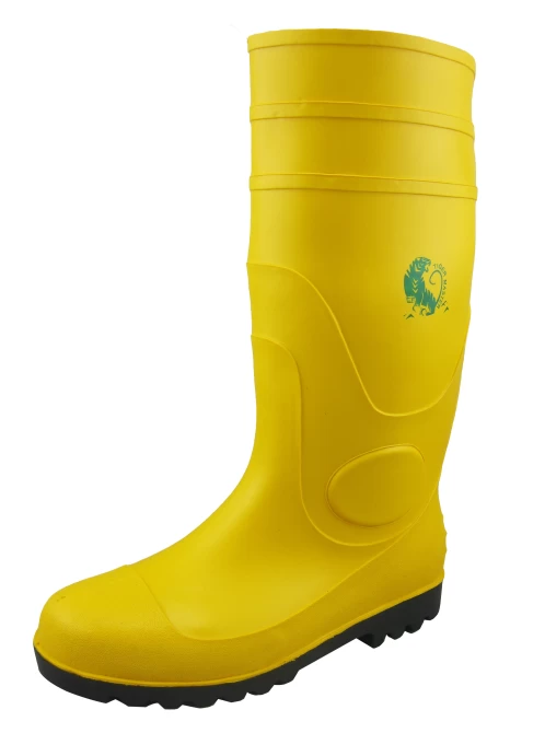 TIGER standard CE de marque MASTER lourds bottes en caoutchouc jaune