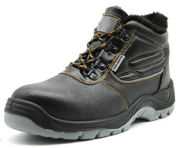 TM2017 Anti Slip Prevenir Punture Furing Foring Winter Sapatos de Segurança de Aço Cap
