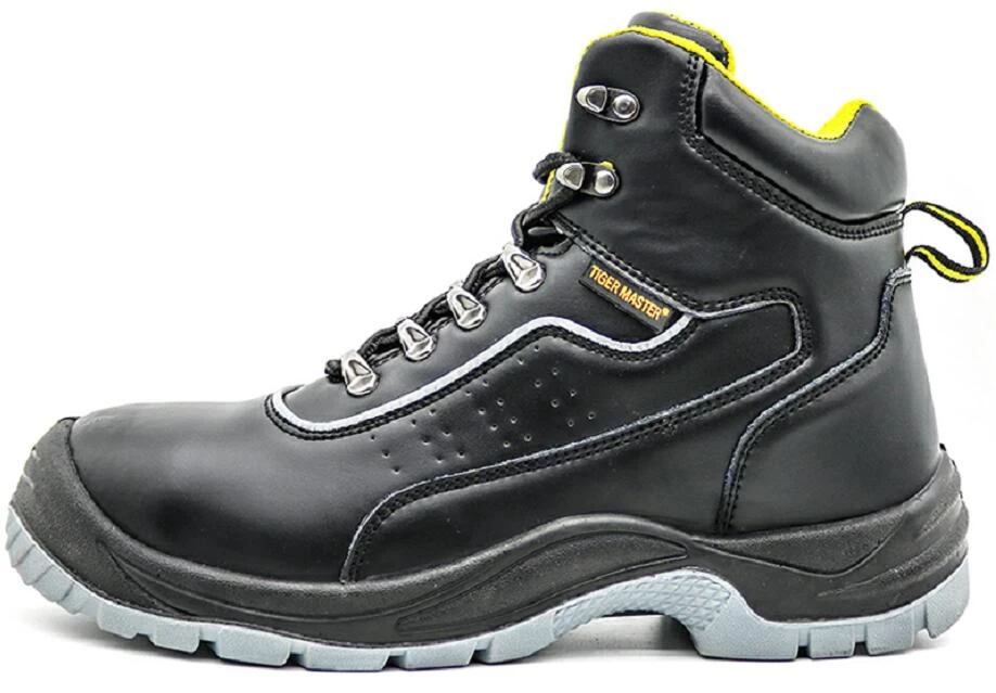 TM2020 resistente ao deslizamento de óleo impede proteção trabalhista de punção de proteção industrial sapatos de segurança de aço