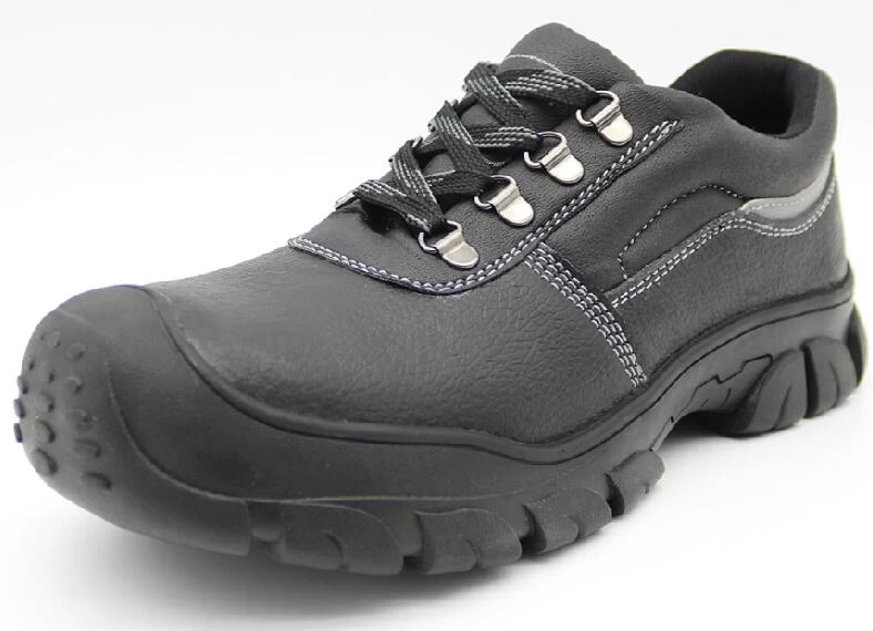 TM3008 오일 미끄럼 방지 가죽 강철 발가락 펑크 방지 안전 신발 작업화