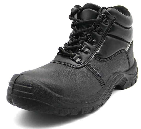 TM3010 Anti slip cheap black industrial safety shoes steel toe