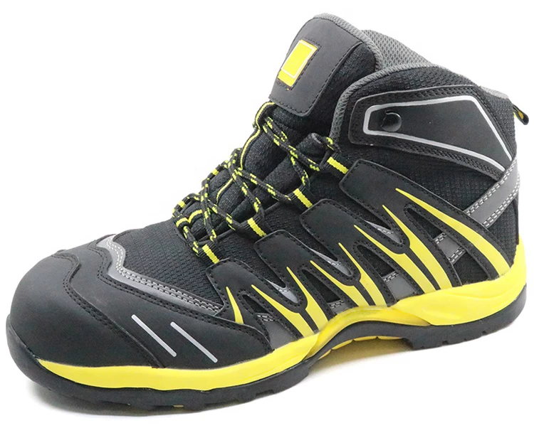 TMC001 Abrasion resistant anti slip puncture proof composite toe security shoes