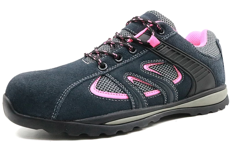 TMC040 abrasion resistant rubber sole anti slip women sport safety shoes fashion