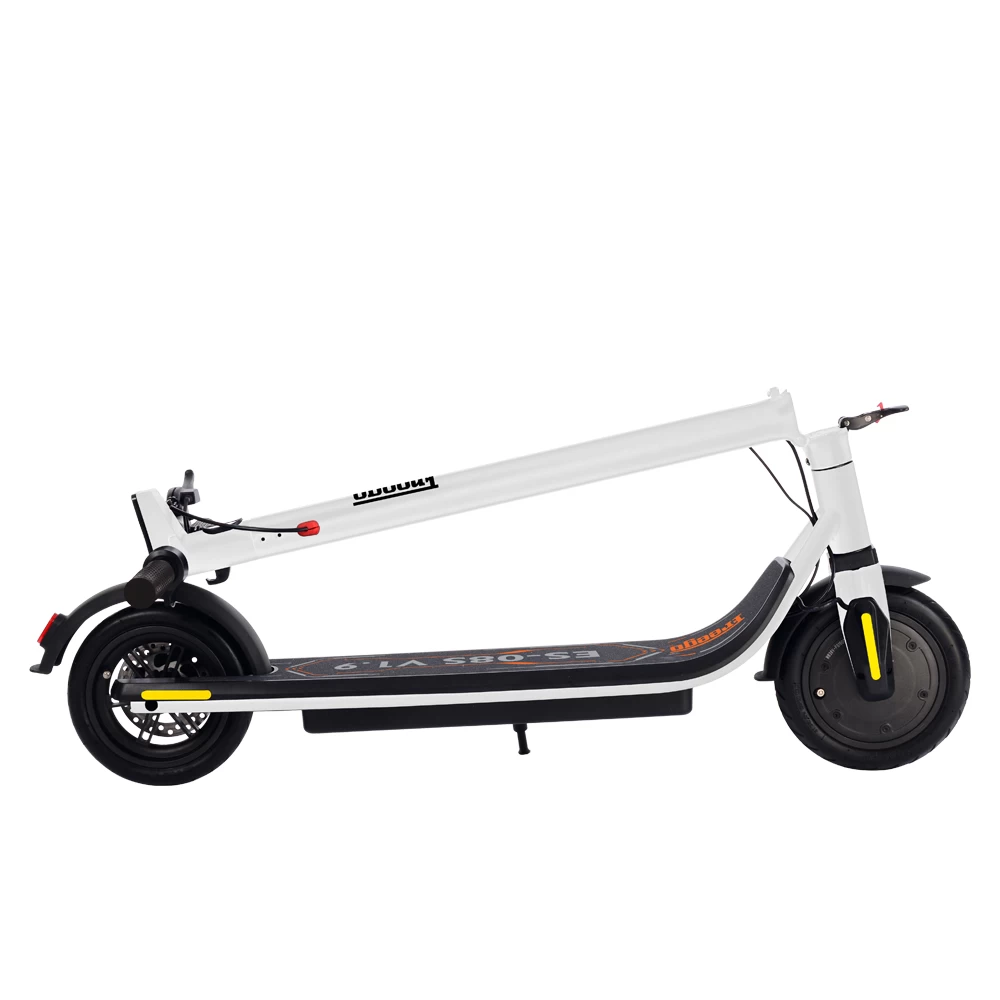 porcelana Precio de scooter eléctrico blanco plegable china 350w 36v fabricante