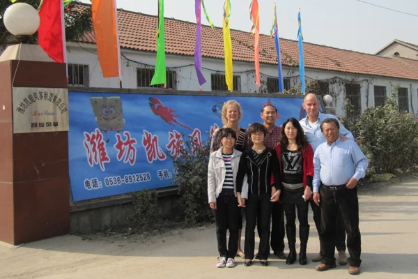 China Germany customer visit our factory manufacturer