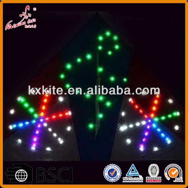 Bicycle LED Light Kite from kaixuan kite factory