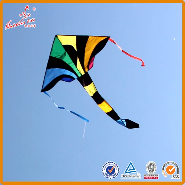Black Rainbow Delta Kite für Kinder aus Kaixuan Kite-Fabrik
