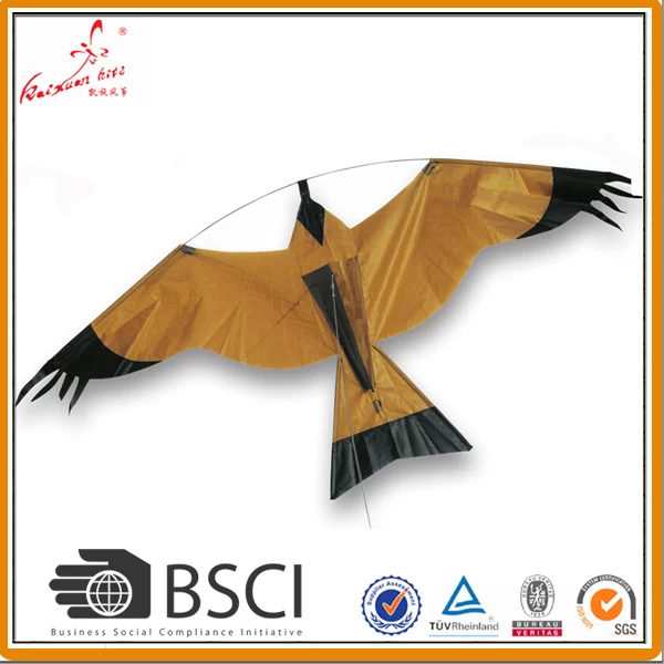 Hawk kite great as a bird scarer with 6m telescopic pole