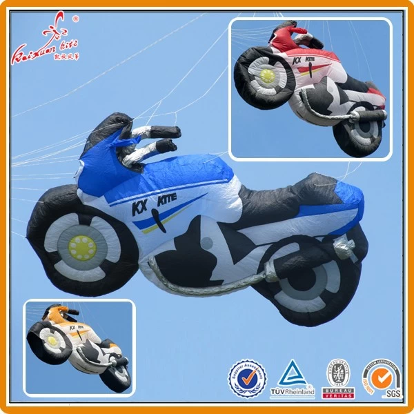 Huge inflatable motorcycle kite for sale