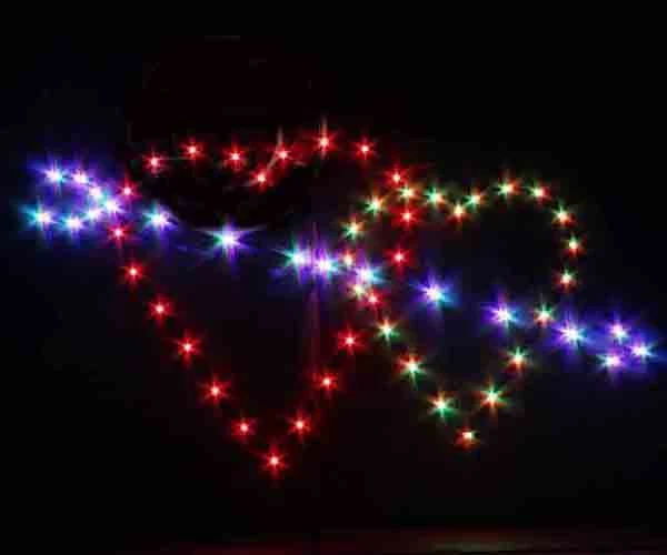 LED light kite from kaixuan kite factory