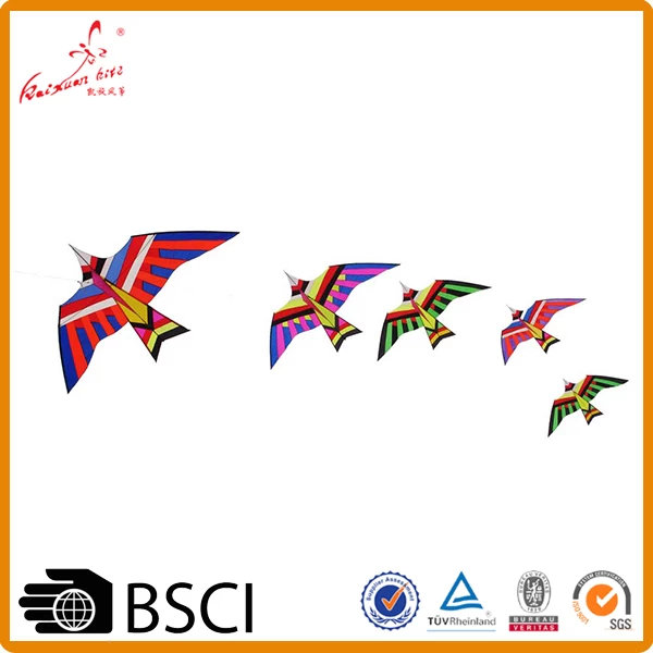 Large high quality easy to fly nylon bird kite from the kite factory