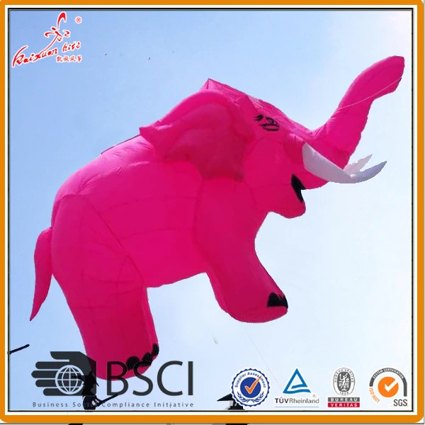 Large inflatable elephant kite from weifang kite factory