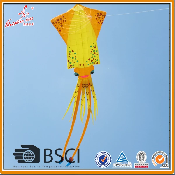 Large inflatable squid kite from kaixuan kite factory