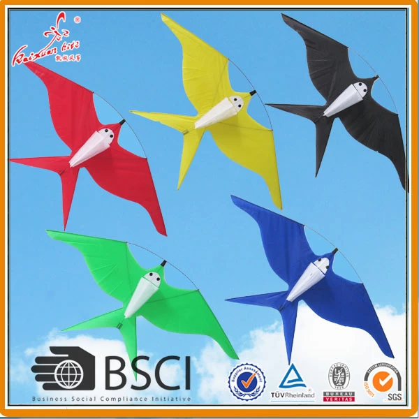 Ripstop nylon fabric swallow bird kite for children